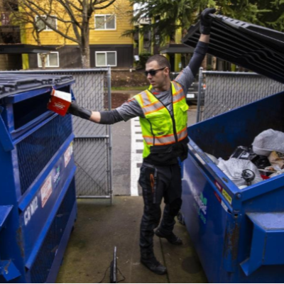 Team Recycle On The Cover Of The Register&nbsp;Guard